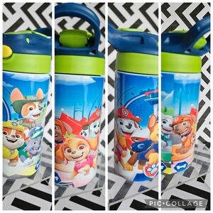 Paw Patrol Kids Water Bottle - Blue and Green
